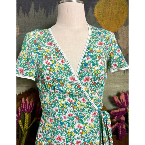Poupette St. Barth Joe Wrap Dress S